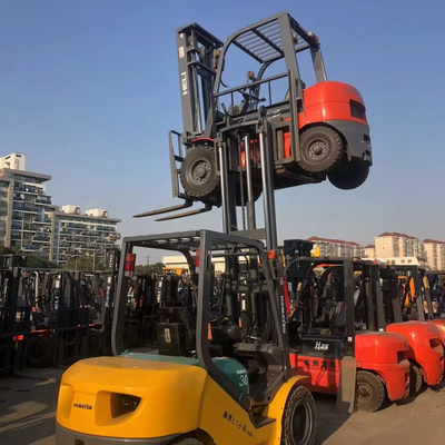 2012 Komatsu FD30 FD25 Container Vorklift met dieselmotor in optimale staat