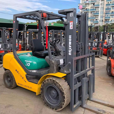 Jaar 2012 Japan Gebruikte Komatsu Vorklift FD30 2T 3T 5T 3000kg TCM Toyota met ISUZU Motor