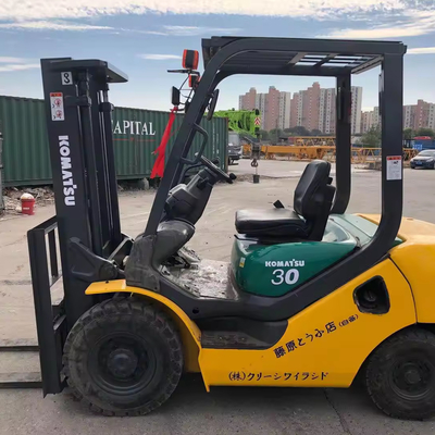 Japan Originele Komatsu FD30 3 ton heftruck met dieselmotor in goede staat