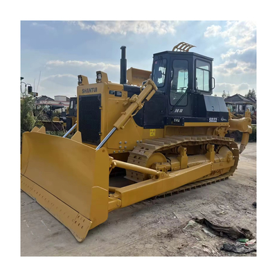 Gebruikte Shantui SD16/22/32 Mini Crawler Bulldozer Machine met originele hydraulische klep