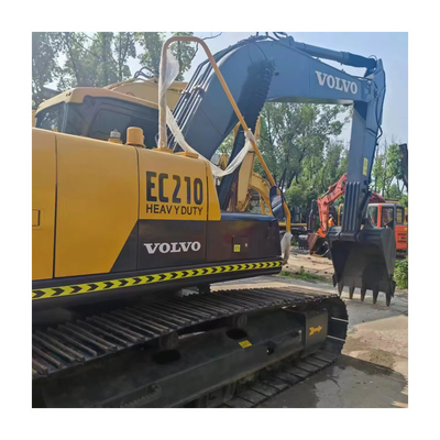 Tweedehands gebruikte Volvo EC210D Hydraulische graafmachine met originele hydraulische pomp