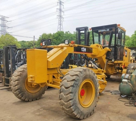 Gebruikte Caterpillar 140H 12H motorgrader met Cummins motor in goede staat