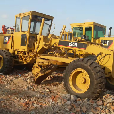 Oorspronkelijke Cat Gebruikte 140H Caterpillar Motor Grader 140K 140G 120H in Shanghai 17000 KG