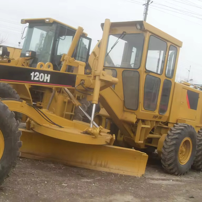 Gebruikte Caterpillar 140h motorgrader met originele onderdelen in Shanghai 1200 werkuren
