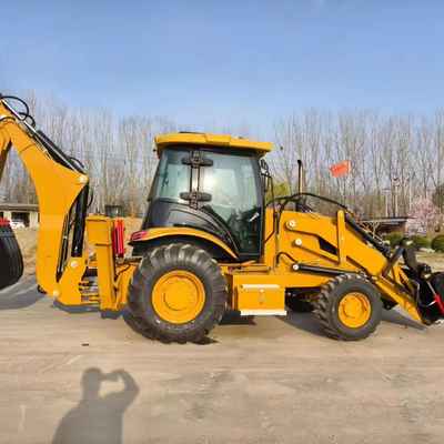 Verkoop JCB 3cx 4cx Backhoe Loaders met 0.9CBM Bucket Capacity en Design