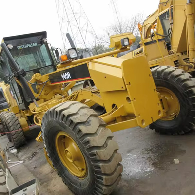 Gebruikte 140K Cat Motor Grader met 1200 werkuren en 17000 KG gewicht's beste keuze