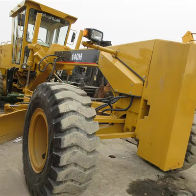 Gebruikte 140k 140h 140G Caterpillar Machinery CAT 140H Motor Grader met Cummins motor