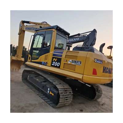 Oorspronkelijke hydraulische pomp Gebruikte Komatsu Pc200-8 Crawler Graafmachine voor de bouw