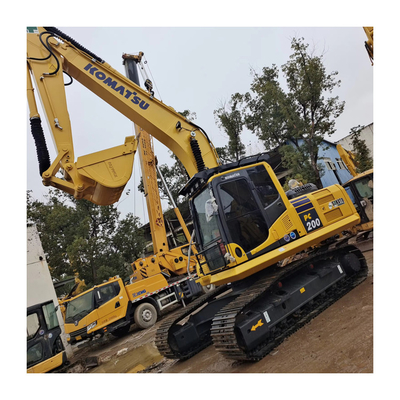 Oorspronkelijke hydraulische gebruikte Komatsu Pc200-8 Crawler Excavator met 800 werkuren