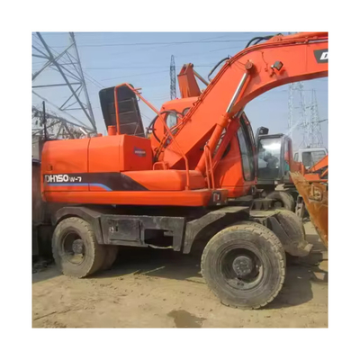 DB58TIS Motor Doosan DH150W-7 15 ton wielgraafmachine voor landschapsontwerp en bouw