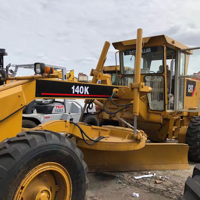 Goed gebruikte CAT 140HK Motor Grader 140H 140G Caterpillar 140K 1200 Werkuren 17000 KG