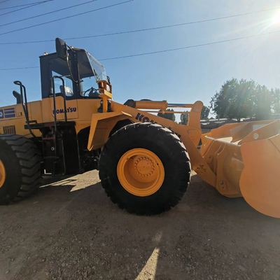 GEBRUIKTE KOMATSU WA380-laders Nominale lading 20 ton LG956L Gebruikte CAT966 grote wiellader