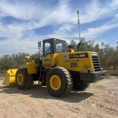 Gebruikte Japanse Komatsu WA380 WA470 WA500 WA600 wiellader met 890 werkuren