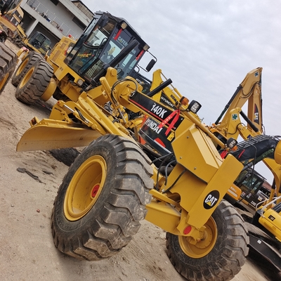GEBRUIKTE GRADERS CATERPILLAR 140K Originele Japanse Gebruikte 140K 140H 140G Cat Motor Grader