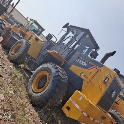 17 ton Liugong gebruikte laadmachine/tweedehands wiellader voor de bouw LiugongZL50CN