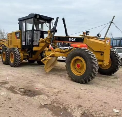 2015 CAT 140K Gebruikte motorgrader 1200 werkuren 17000 KG tweedehands 140H 140G
