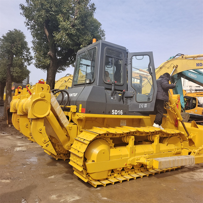 2022 Originele gebruikte Shantui SD16 SD22 SD32 Crawler Bulldozer met hydraulische cilinder