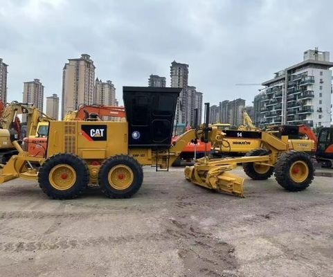 CAT 140H Motor Grader 140H 140G Caterpillar 140K Gebruikte rangschikkers met 1200 werkuren