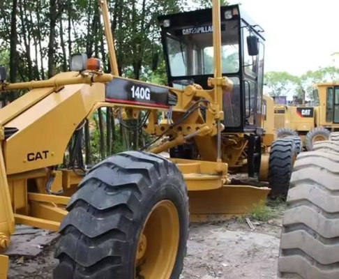 2018 Jaar Gebruikt CAT 140K Grader 17000 KG Tweedehands Originele wielmotor Grader