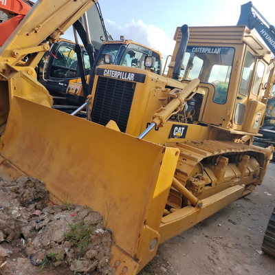 150 kW Hydraulische klep ORIGINAL Caterpillar CAT D7G Gebruikte Crawler Bulldozer met Ripper