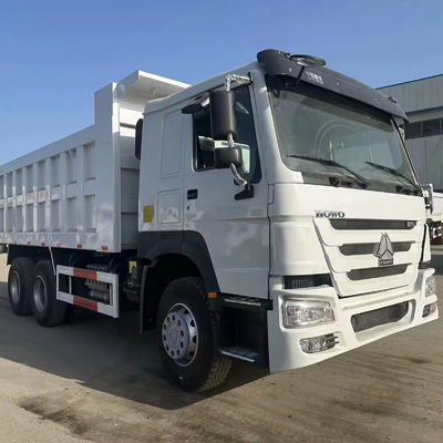 10 versnellingen versnellingsbak 6x4 Tipper handleiding 10 wielen HOWO Dumper Segment Middelgrote vrachtwagen