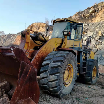 Gebruikte originele Komatsu WA600 wiellader Japan Komatsu WA500-3 / WA600-3 lader in Japan