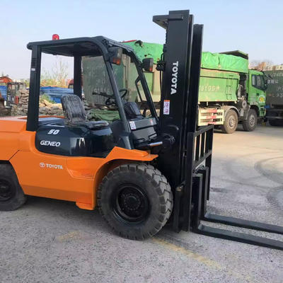 5 ton FD50 diesel vorkheftruck met goede hefmachines en 2012 manoeuvreerbaarheid