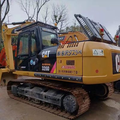 Goede staat Cat320d graafmachine uit Japan en de VS met CATERPILLAR hydraulische klep