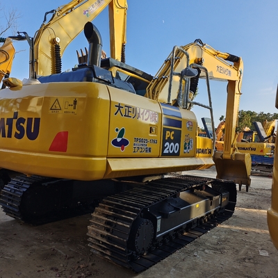 Gebruikte Komatsu-graafmachine PC200-8 Hydraulische kruipergraafmachine met een emmercapaciteit van 1,2 CBM