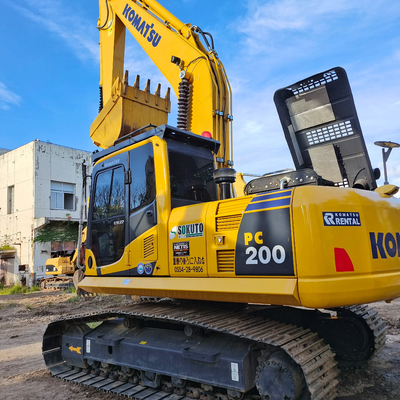 KOMATSU PC200-8 Hydraulische graafmachine Japanse geavanceerde bouwmachine