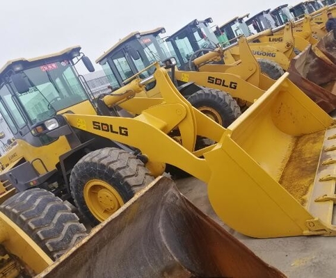 800 werkuren SDLG LG933 Kleine compacte 3ton Lingong wiellader voor het verplaatsen van de aarde