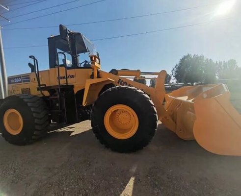 6 ton nominale lading Originele Komatsu WA380-3 wiellader met originele hydraulische pomp