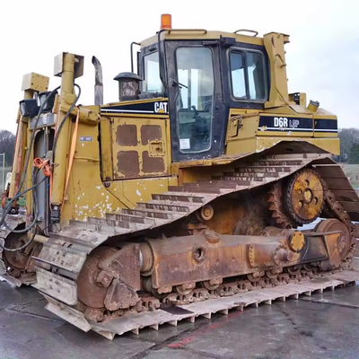 Gebruikte CAT D6r Crawler Bulldozer Originele Japanse tweedehands Dozers D6r met Ripper