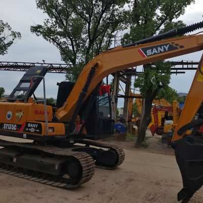 Sany SY135C Hydraulische graafmachine met 0.7CBM emmercapaciteit en ISUZU-motor