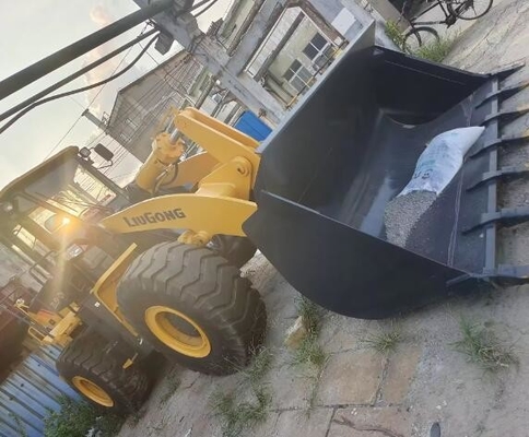 17 ton gebruikte LiuGongZL50CN wiellader met originele hydraulische pomp