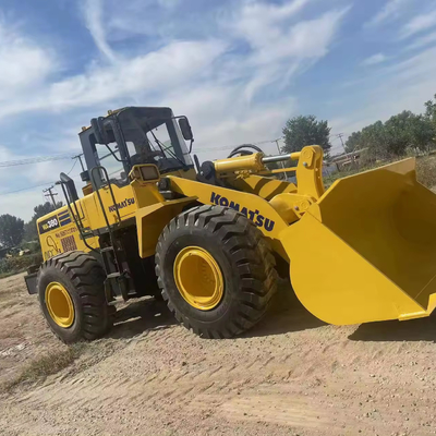 Gebruikte Komatsu Wa380 wielladers Originele Komatsu 890 Werktijden laders