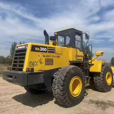 Komatsu SA6D114 Motor Gebruikt Komatsu WA380 Wiellader Met 890 Werkuren
