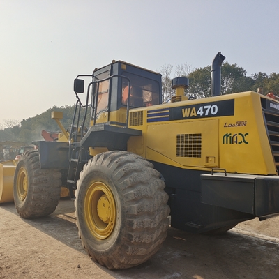 2018 Gebruikte Komatsu WA470 zware voorlader met 7 ton laadvermogen