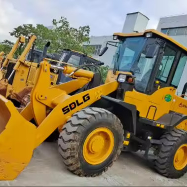 Gebruikte SDLG LG936 ton kleine wiellader met Weichai-motor
