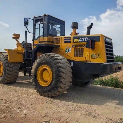 Goede 2018 Komatsu WA470 wiellader met originele hydraulische pomp Japan