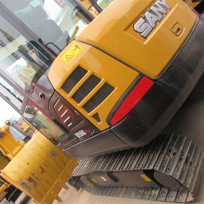SanySY55C Gebruikte graafmachine met een capaciteit van 0,28 emmer en 900 werkuren