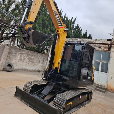 900 werkuren en 0,28 emmercapaciteit SANY SY60CPro mini graafmachine voor projecten