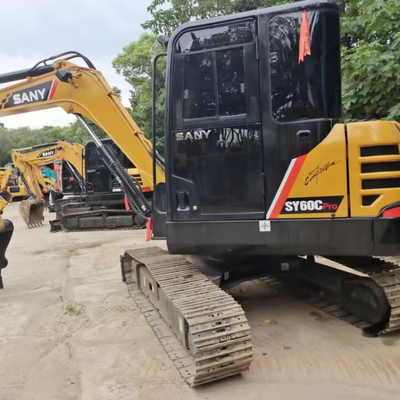 V2607 Motor SanySY60C PRO graafmachine in goede staat bij laagste olieverbruik