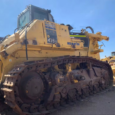 Komatsu 475A Crawler Dozer Caterpillar Gebruikte bulldozer met originele hydraulische cilinder