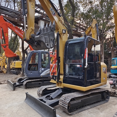 Gebruikte Caterpillar 306E graafmachine met originele hydraulische cilinder en sporen schoenen