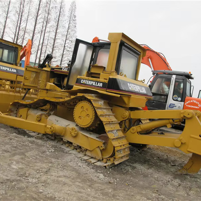 Cat D7R-bulldozer met lange levensduur en gemakkelijke bediening in machineshops