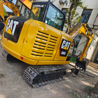 Gebruikte CAT306E2 CAT305.5E2 Mini-graafmachines Hydraulische kruiper CAT 6T 5T CAT306E CAT305.5E2