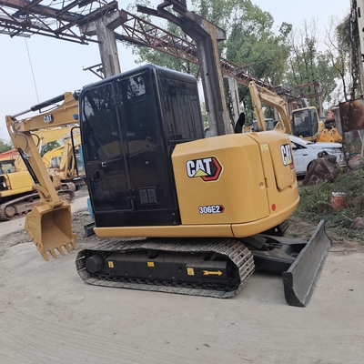 Japan Oorsprong Gebruikte CAT 306 Mini Graafmachine 6ton Aarde Verhuizing Machine met 41.5KW Power