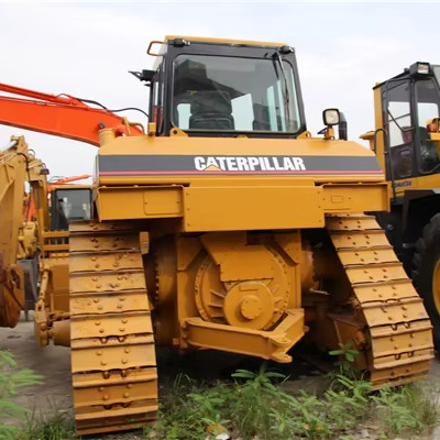 Gebruikte Cat D7R bulldozer met originele hydraulische cilinder in goede staat