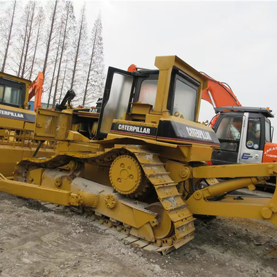 Gebruikte CAT D7R-bulldozer voor de bouw in productie-installaties